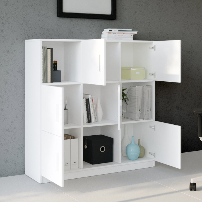Hanah Home Armario Multiusos Vo7-W Blanco Hanah Home Armario Multiusos Vo7-W Blanco